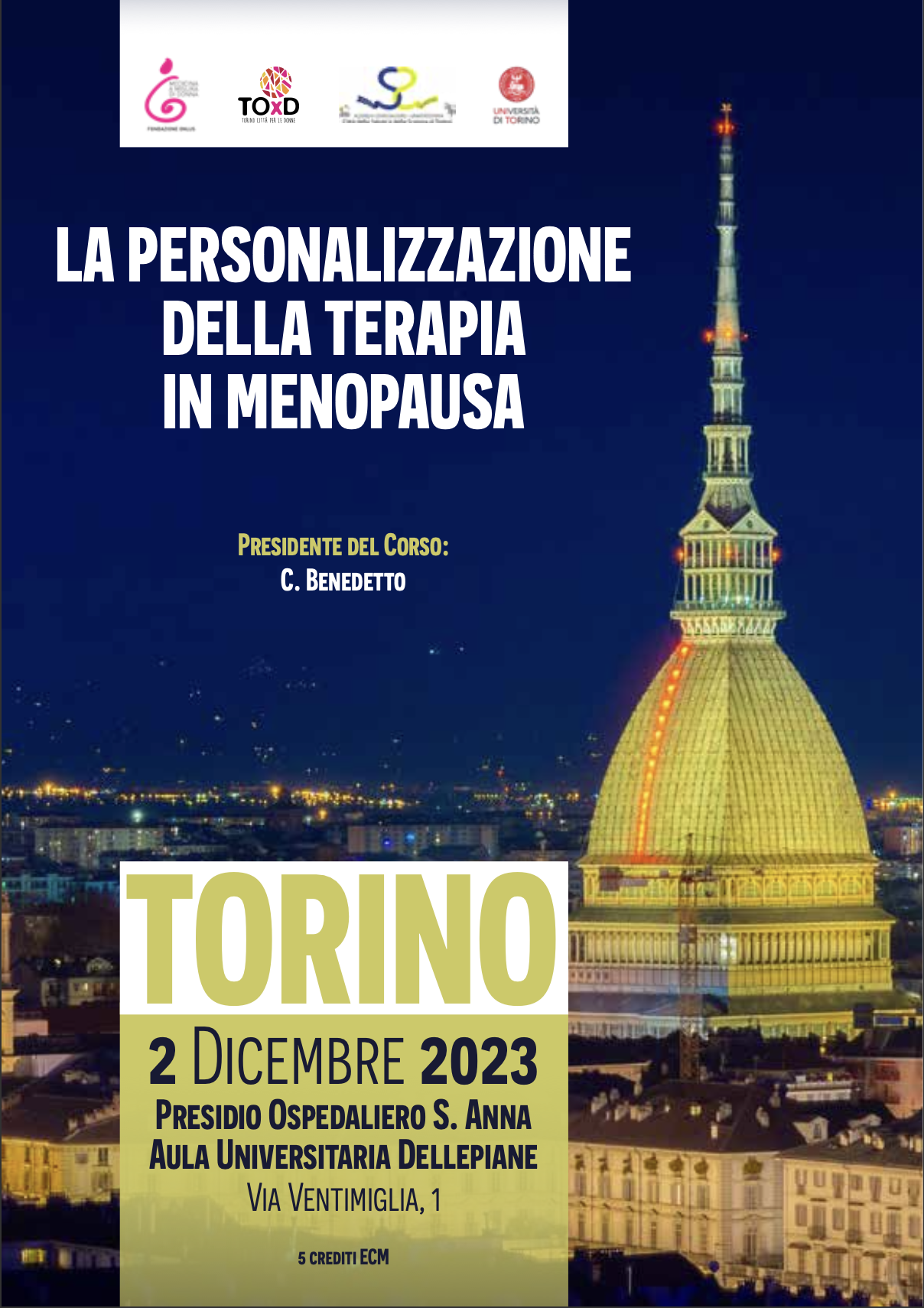 2 dicembre 2023 La personalizzazione della terapia in menopausa