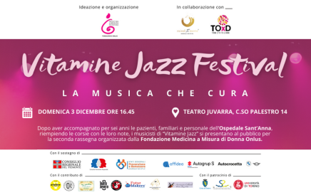 [Save the date] “Vitamine Jazz Festival” La musica che cura 